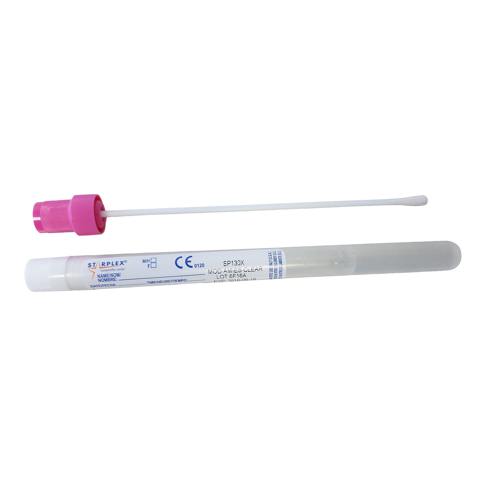 Starswab II Specimen Collection and Transport System 6 Inch Length Sterile