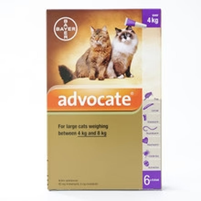 Advocate Large Cat 4-8Kg (9-18Lbs), 6 Pack