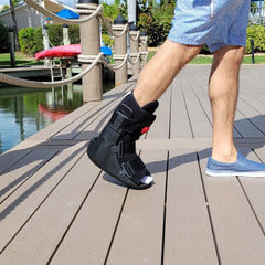 cam walker air boot small