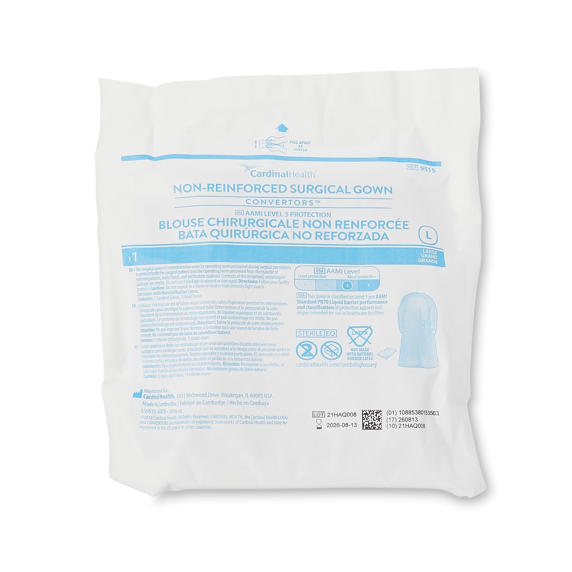 cardinal health astound nonreinforced surgical gown with towel astound non reinforced surgical gown with towel mk251111ea