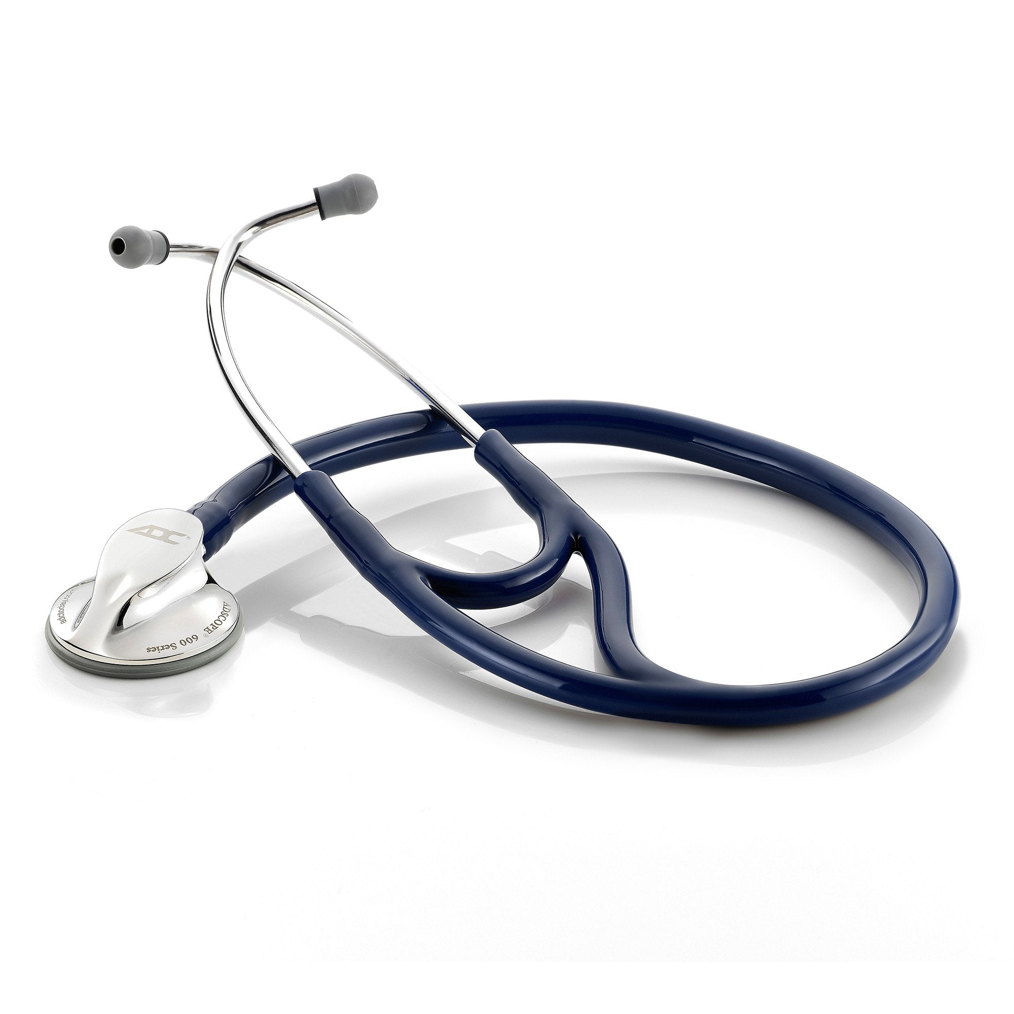 Cardiology Stethoscope Adscope 600 Blue 1 Tube 19 Inch Tube Single Sided Chestpiece