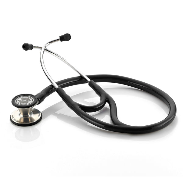 Cardiology Stethoscope Adscope 601 Black 1 Tube 19 Inch Tube Convertible Chestpiece