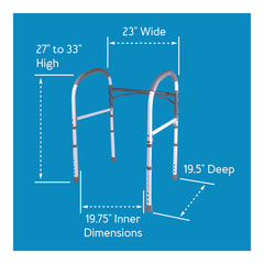 carex bathroom safety rail