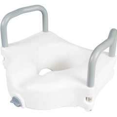 Carex Classics Raised Toilet Seat with Armrests