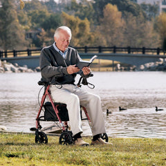 carex classics steel rollator