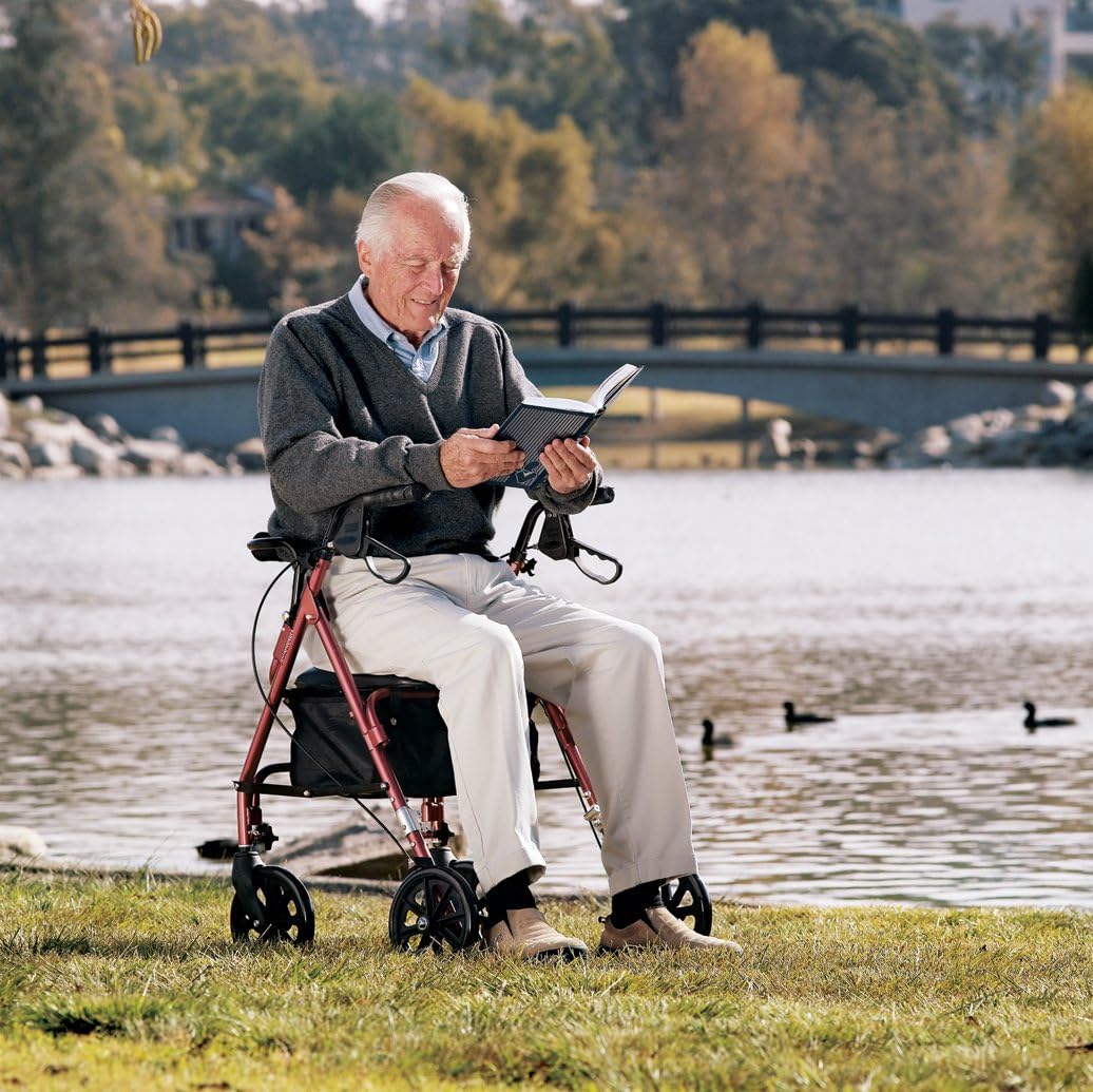 carex classics steel rollator