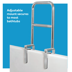 Carex Dual Level Bathtub Rail