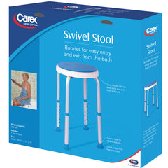 carex swivel shower stool
