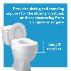 Carex Raised Toilet Seat
