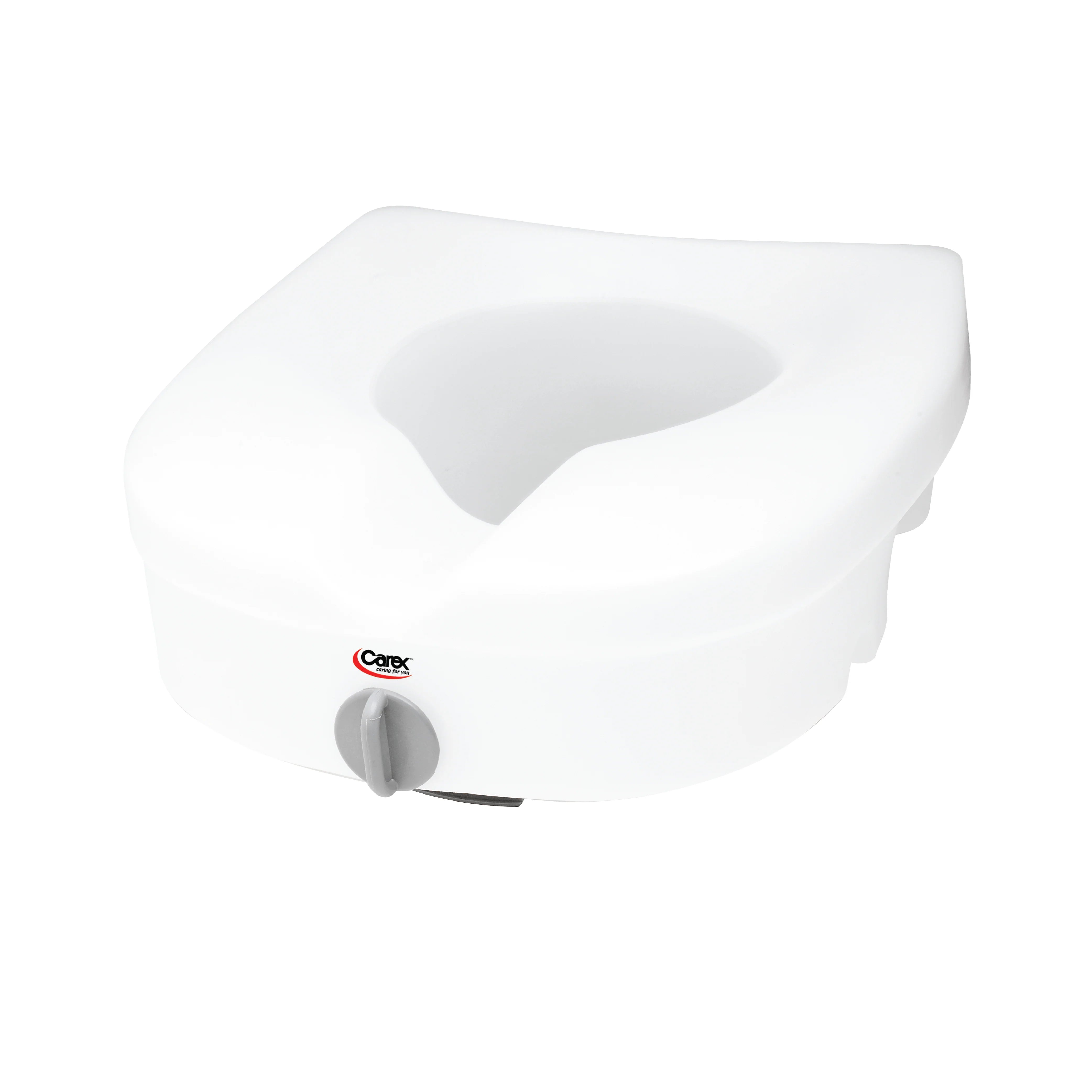 Carex E-Z Lock Raised Toilet Seat