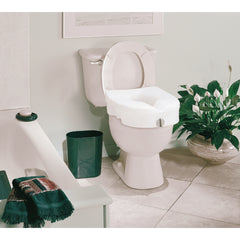 Carex E-Z Lock Raised Toilet Seat