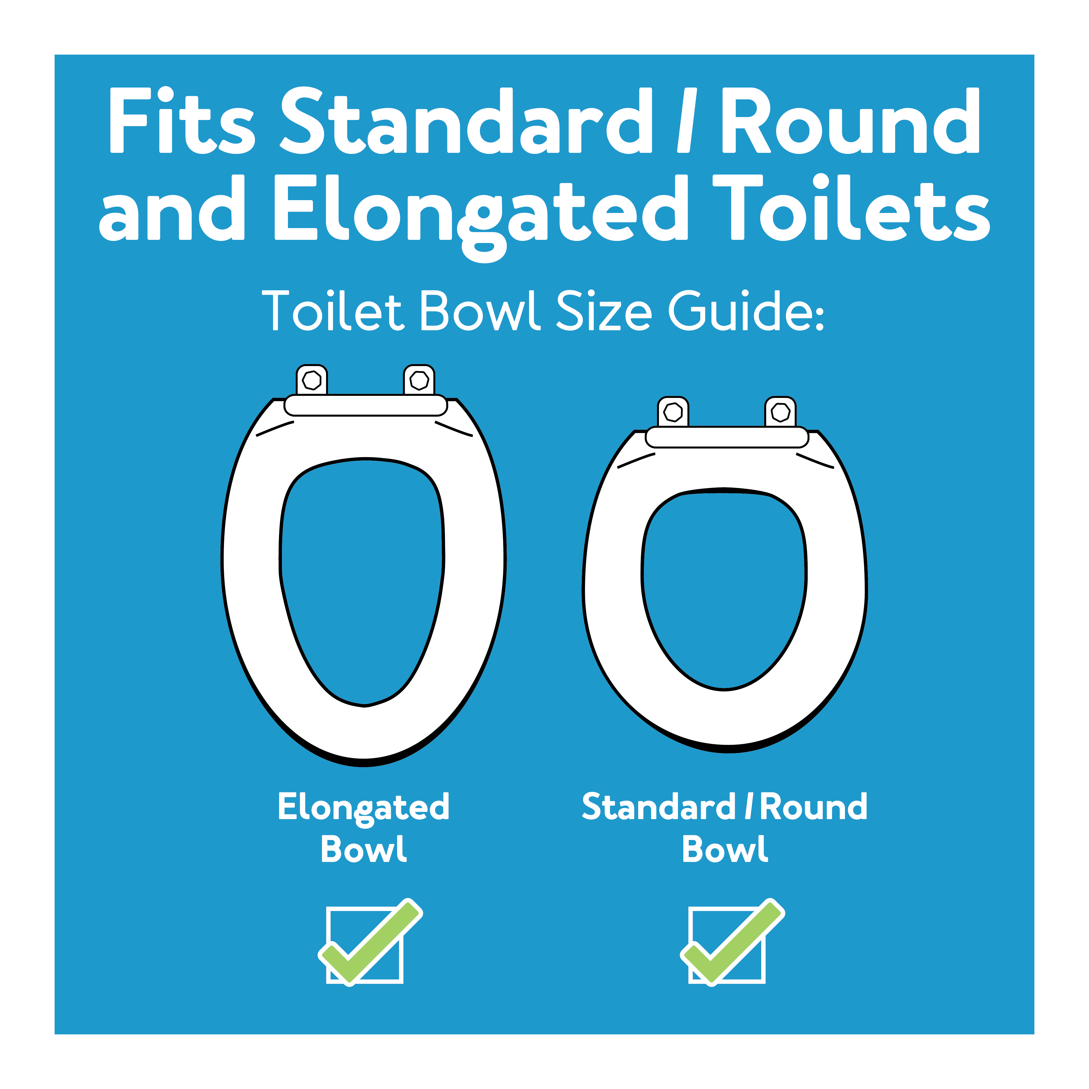 Carex E-Z Lock Raised Toilet Seat