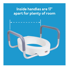 Carex Toilet Seat Elevator with Handles - Standard