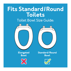 Carex Toilet Seat Elevator with Handles - Standard