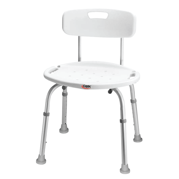 Carex adjustable bath shower seat