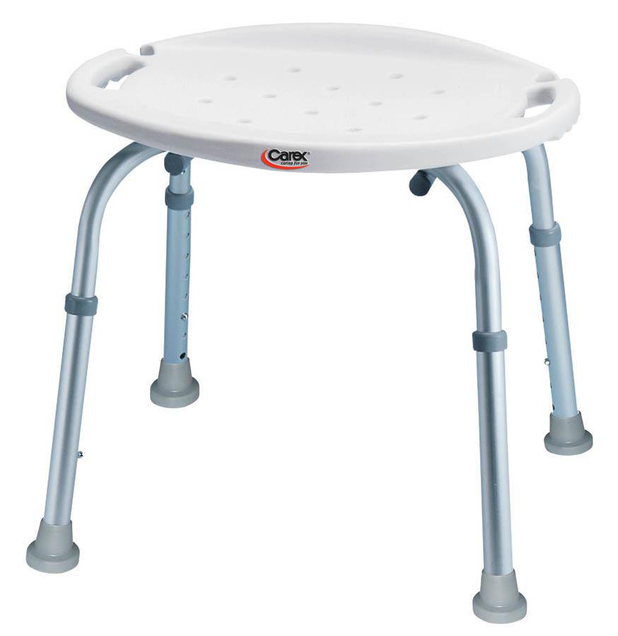 Bath & Shower Seat W/o Back Adjustable  Carex(non-retail)