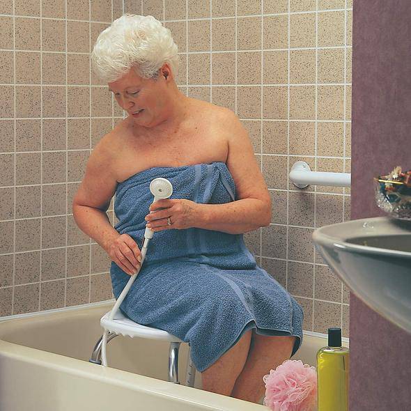Bath & Shower Seat W/o Back Adjustable  Carex(non-retail)