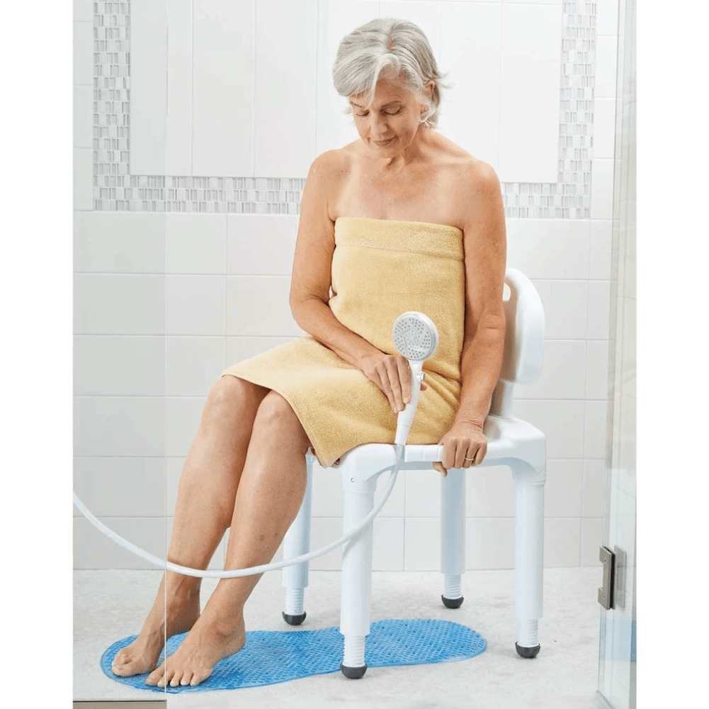Bath Bench Composite W/ Back Knocked-down  -carex