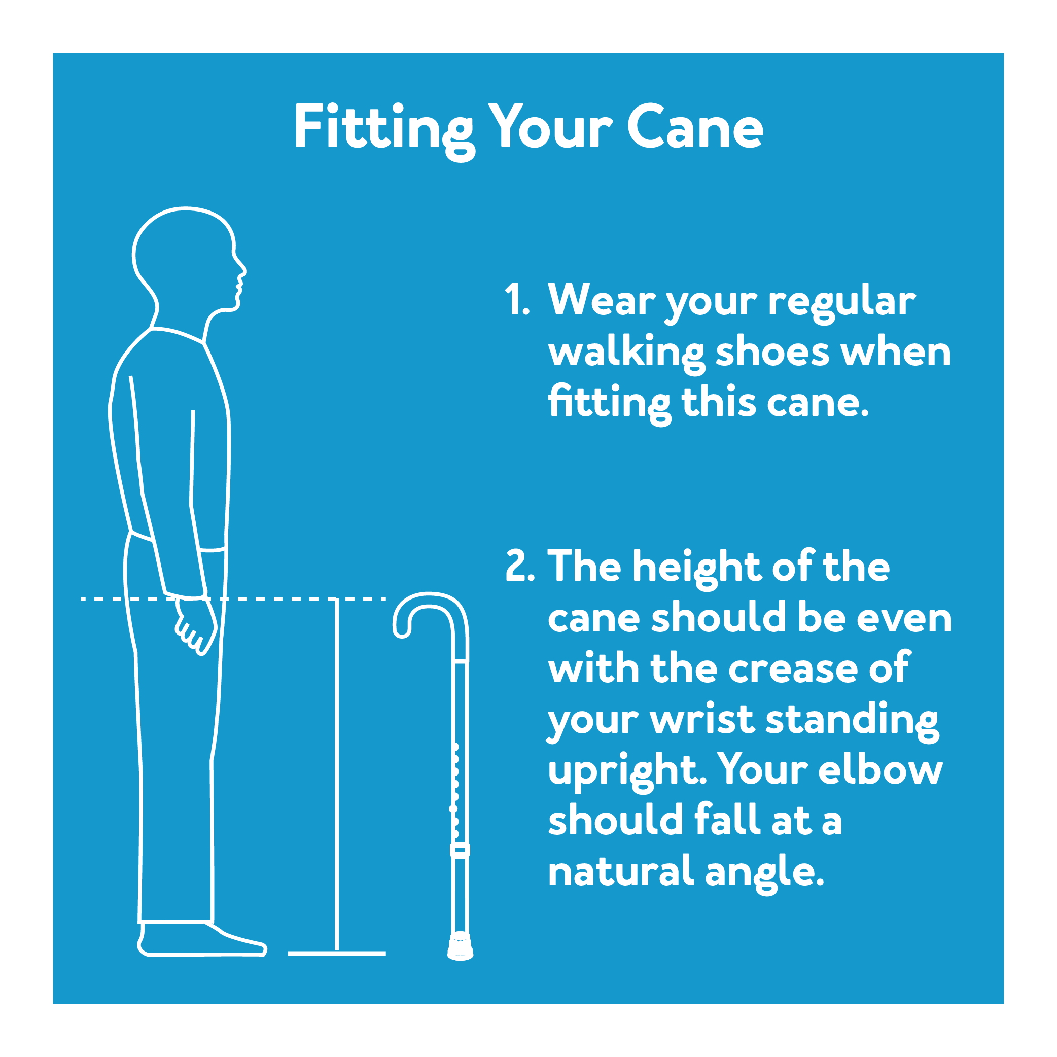 Designer Folding Cane - Black