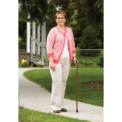 Carex Designer Offset Cane - Gray