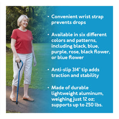 Carex Ergo Offset Cane