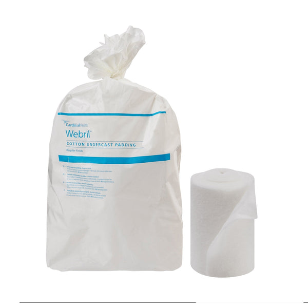 Cast Padding Undercast Webril 3 Inch X 4 Yard Cotton NonSterile