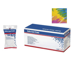Cast Tape Delta-Cast Prints 2 Inch X 12 Foot Polyester Pastel Print, Packaging Type- Box