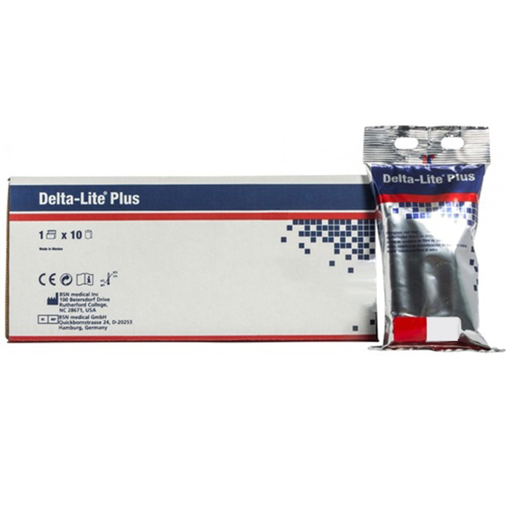 Cast Tape Delta Lite Plus 3 Inch X 12 Foot Fiberglass / Resin Red