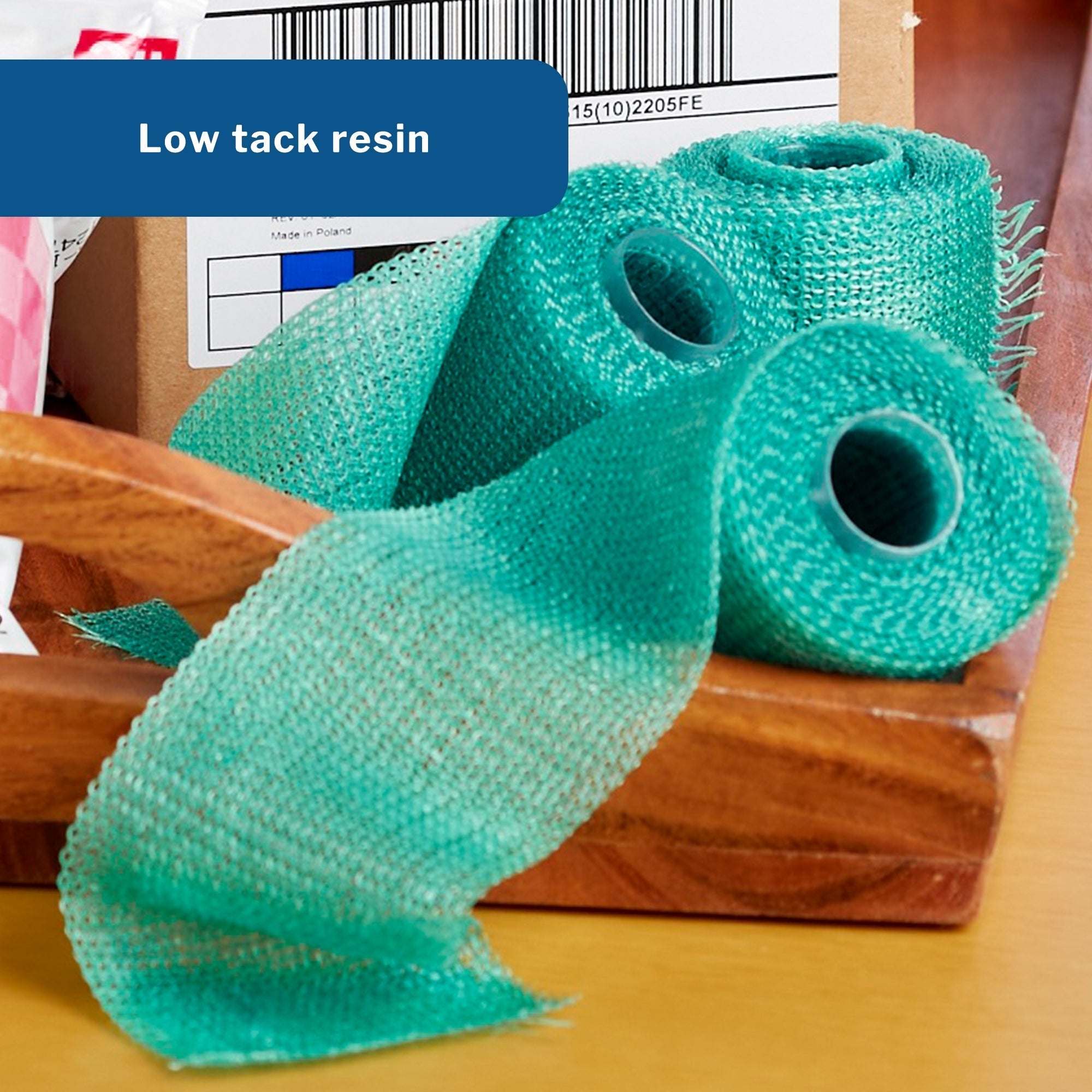 cast tape mckesson 3 inch x 12 foot fiberglass green packaging type box