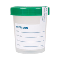 Specimen Container McKesson 120 mL (4 oz.) Screw Cap Sterile, Packaging Type- Case Default Title