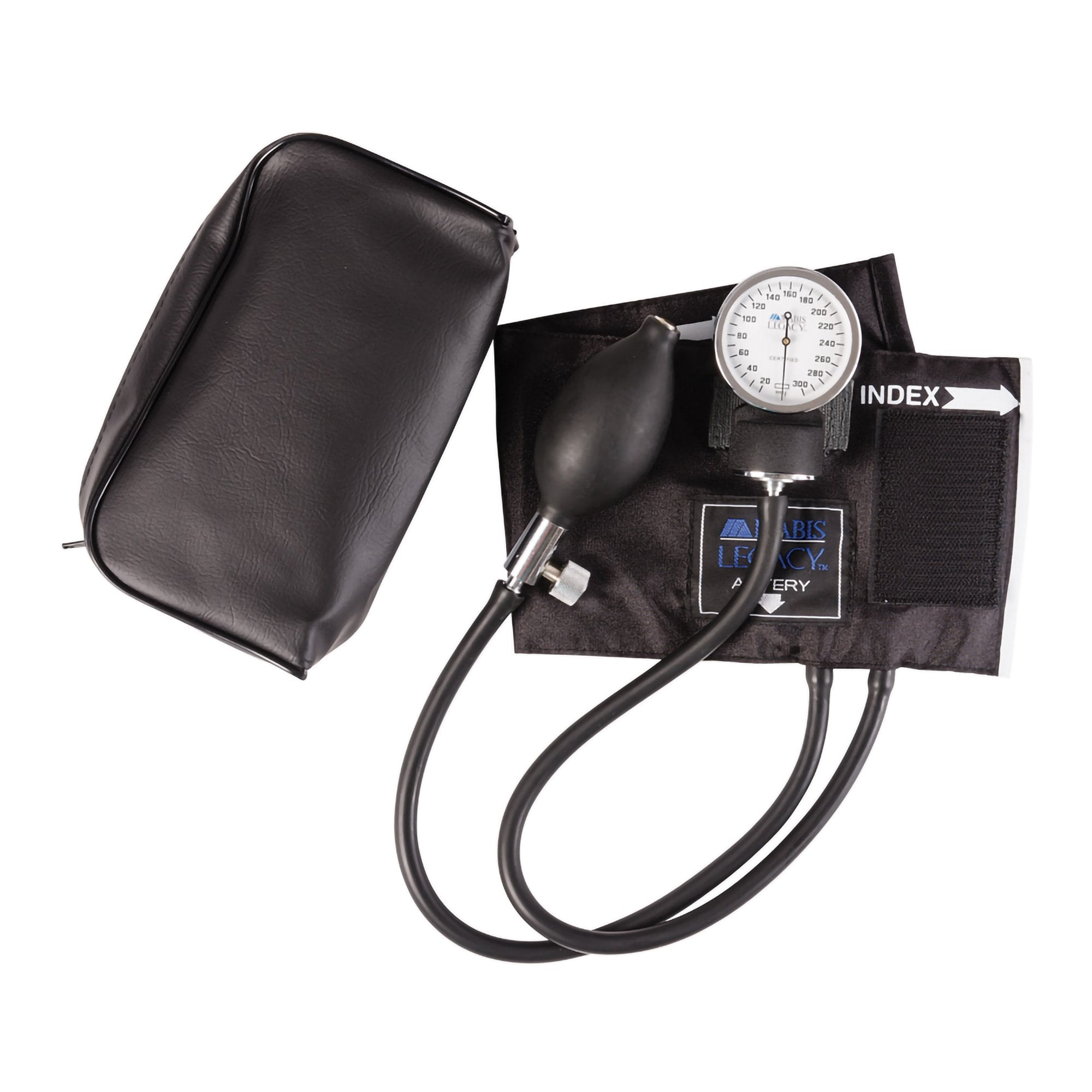 Aneroid Sphygmomanometer Unit MABISLegacy Adult Cuff Nylon Cuff 28   42 cm Pocket Aneroid