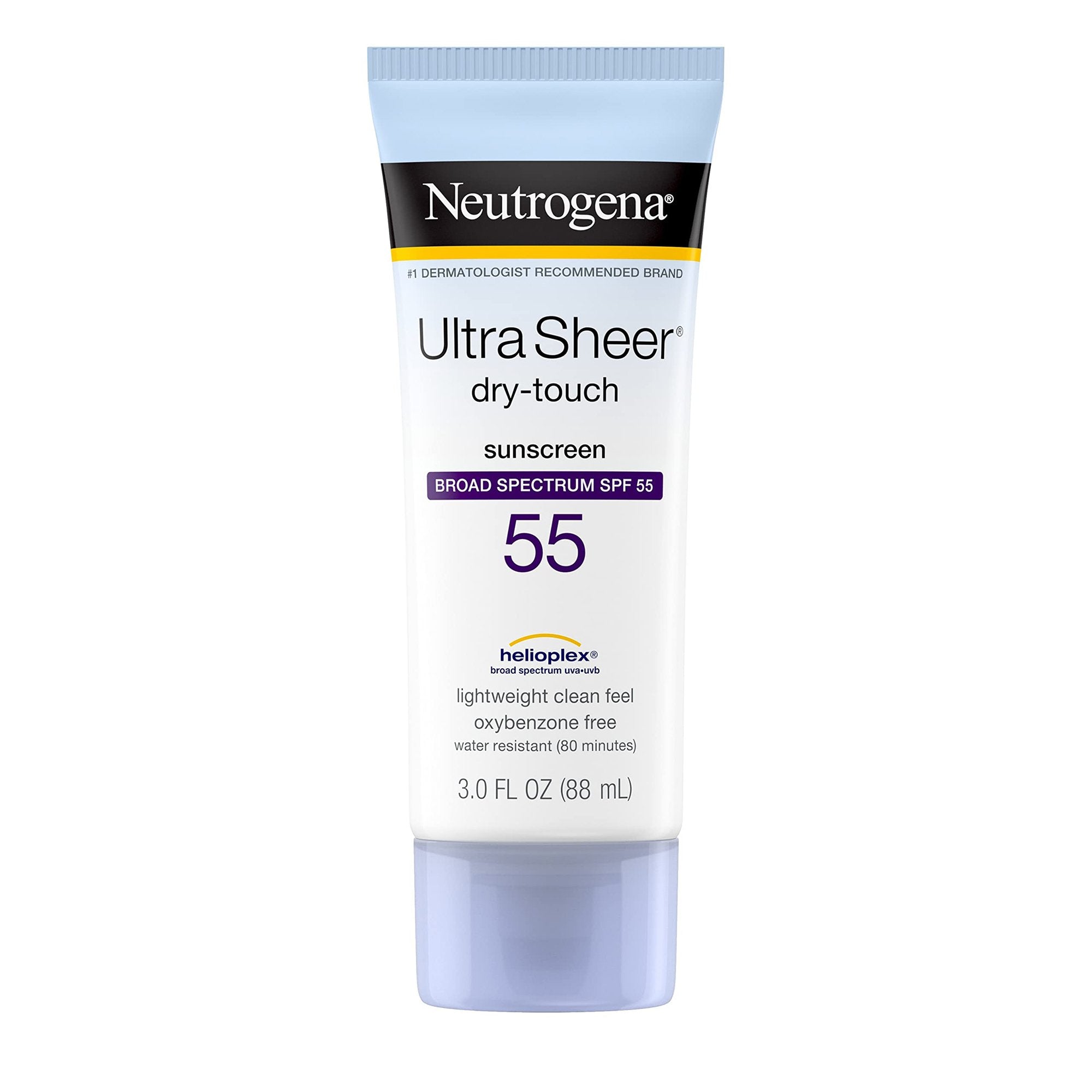 Sunscreen Neutrogena Ultra Sheer SPF 55 Lotion 3 oz. Tube