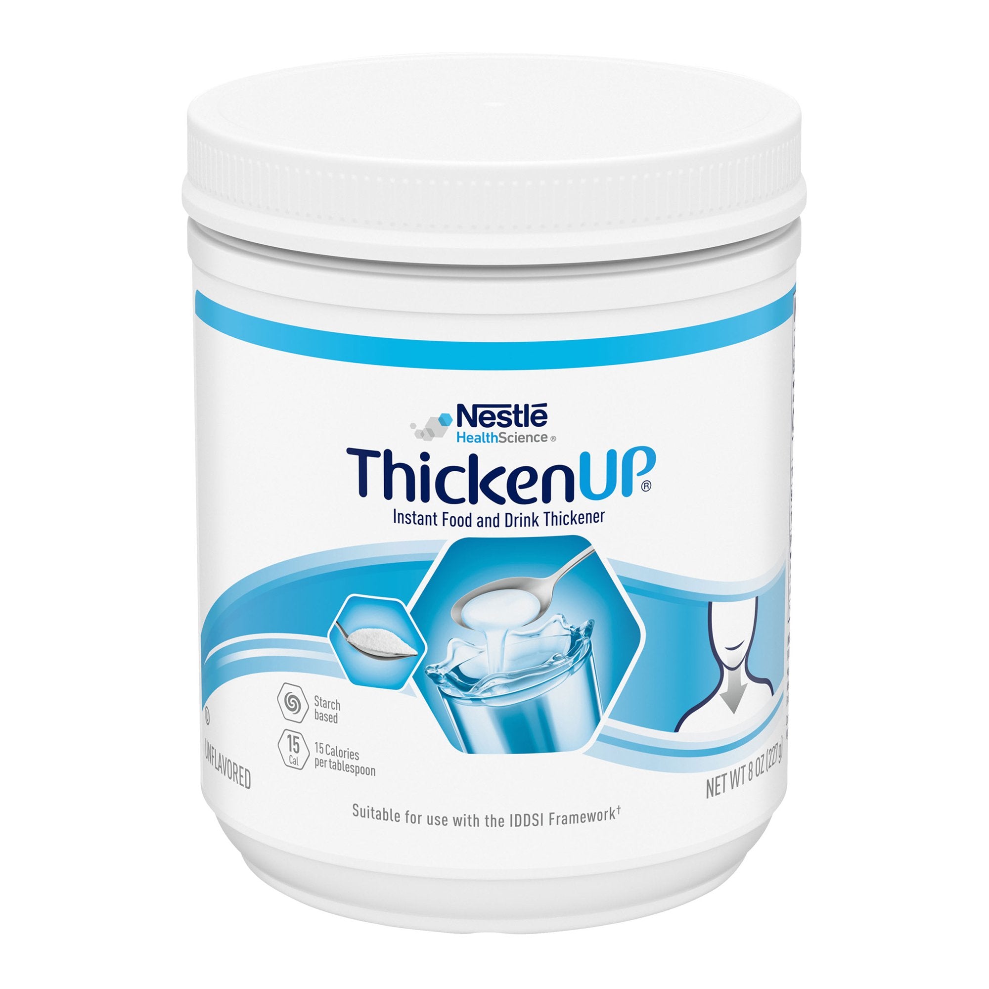 Food and Beverage Thickener ThickenUp® 8 oz. Canister Unflavored Powder IDDSI Level 0 Thin