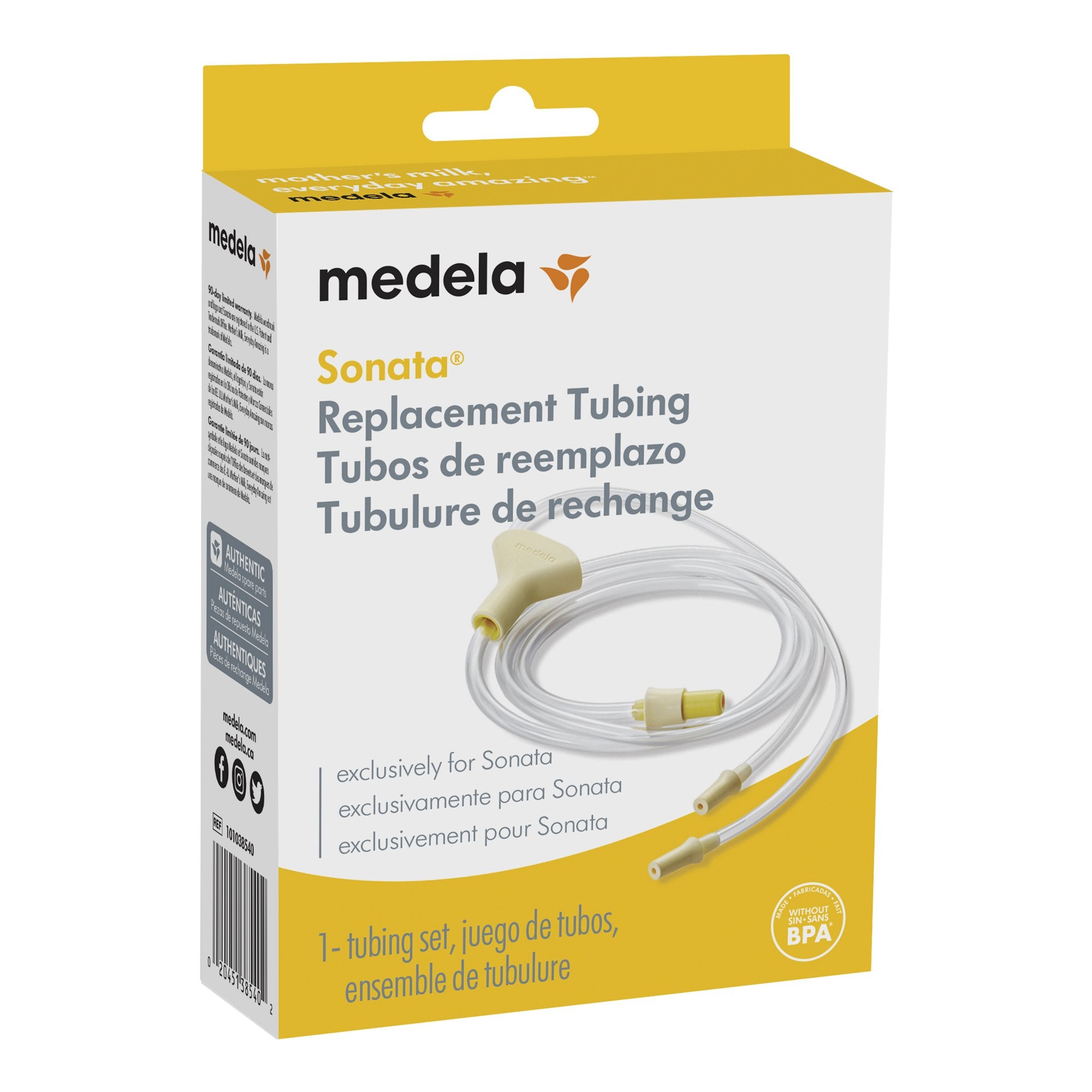 Replacement Tubing Medela Sonata For Medela Sonata Breast Pump, Packaging Type- Case