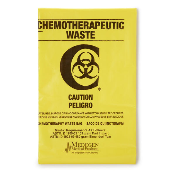 Chemo Waste Bag McKesson 30 to 33 gal. Yellow Bag 31 X 41 Inch