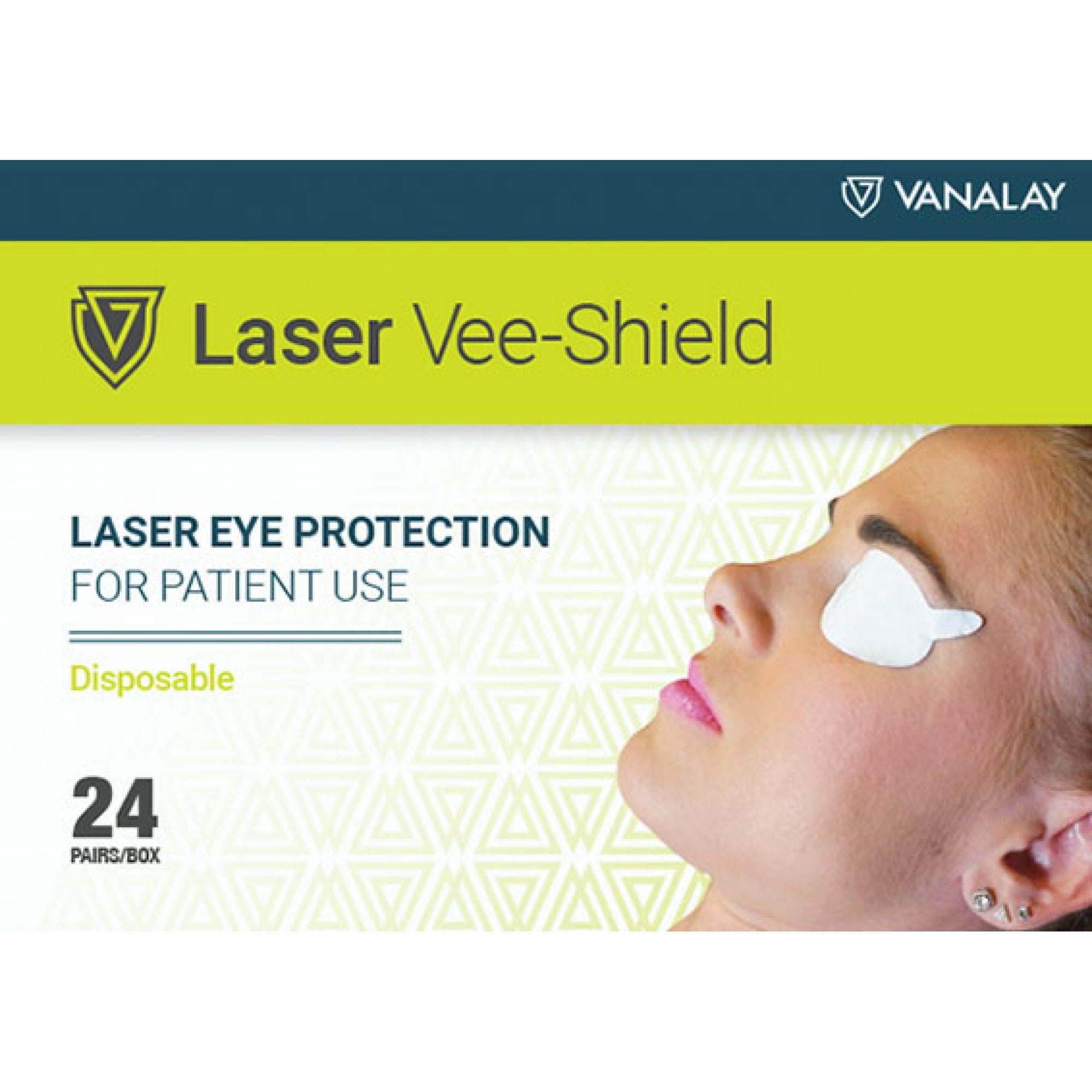 Laser Eye Protector Vee-Shield, Packaging Type- Box