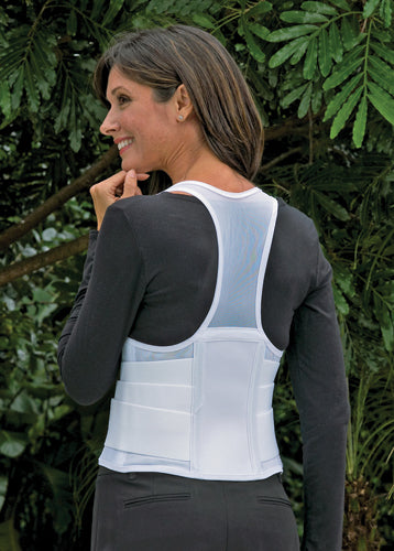 Cincher Female Back Support Large White   All Care Store