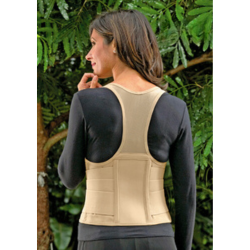 cincher female back support medium black