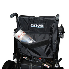 Cirrus Plus electric wheelchair folded compact for travel and storage