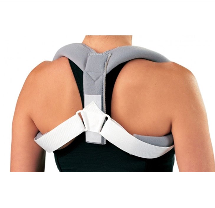 Clavicle Strap PROCARE One Size Fits Most Foam Hook and Loop Closure