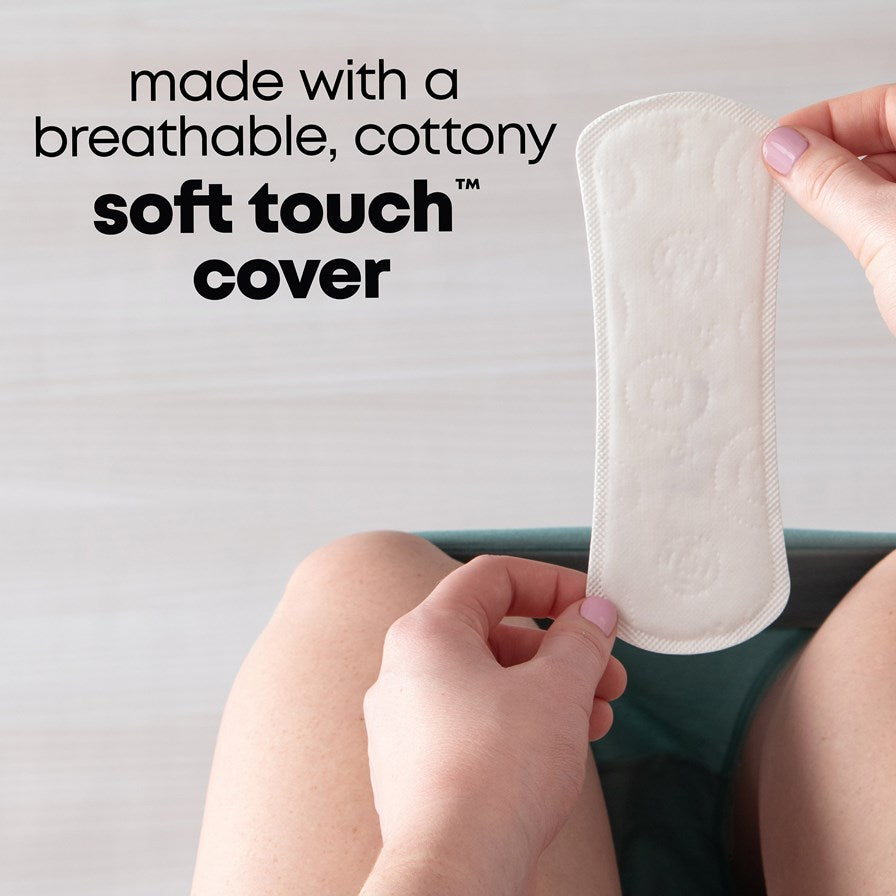 panty liner u by kotex security regular absorbency packaging type box