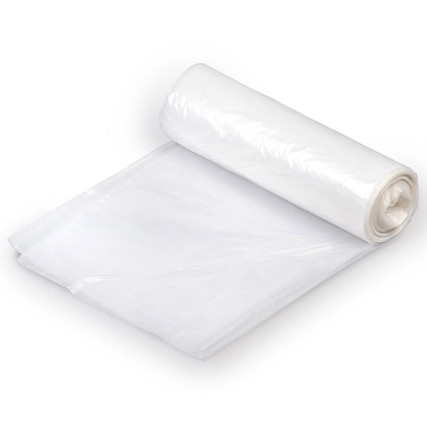 Clear LLDPE Trash Bags X Seal Coreless Roll
