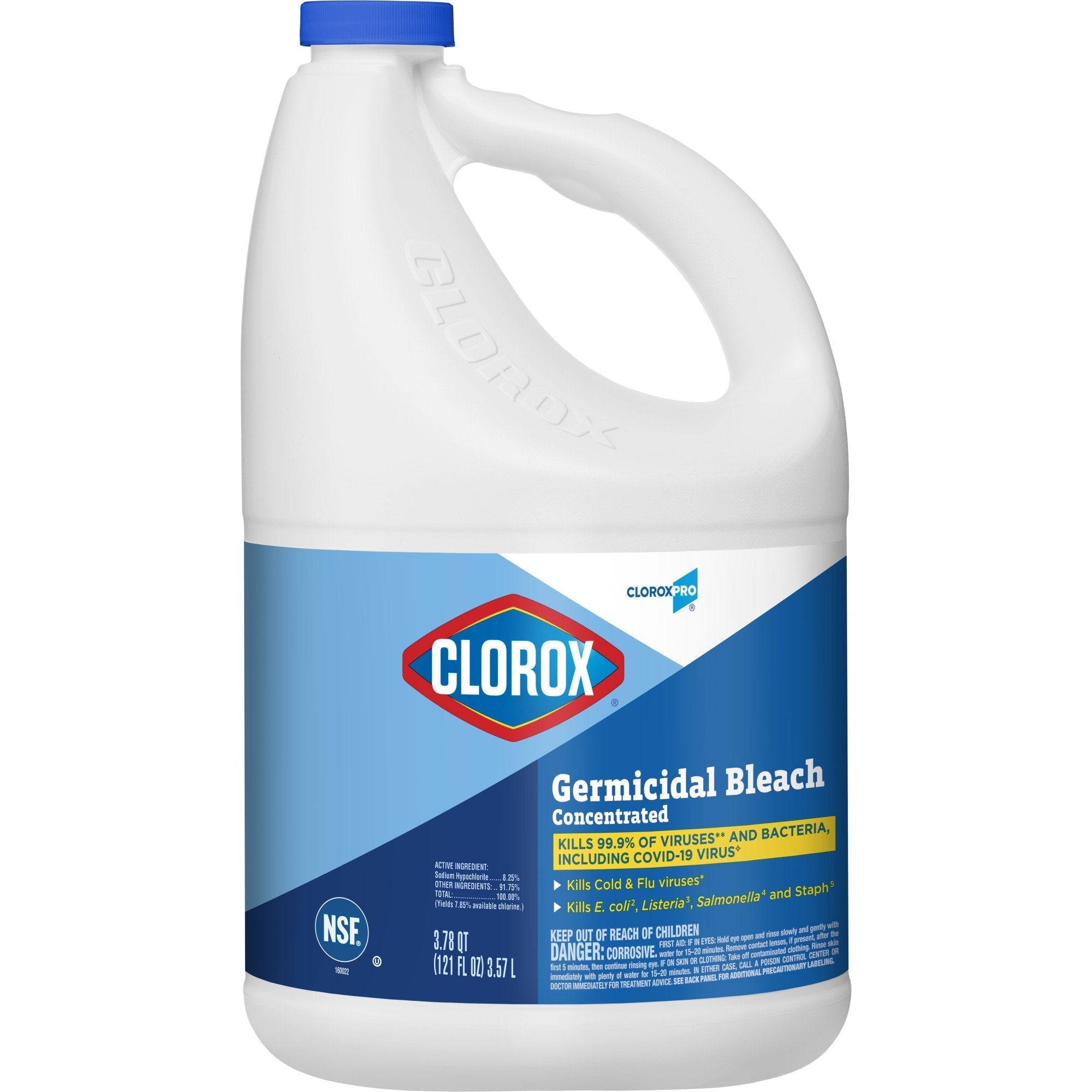 CloroxPro Clorox Bleach Germicidal Manual Pour Liquid Concentrate 121 oz. Jug Chlorine Scent NonSterile