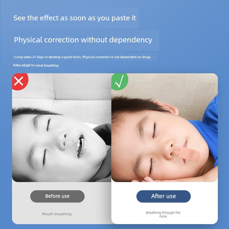 closed mouth brace adult sleep anti open mouth anti snoring paster