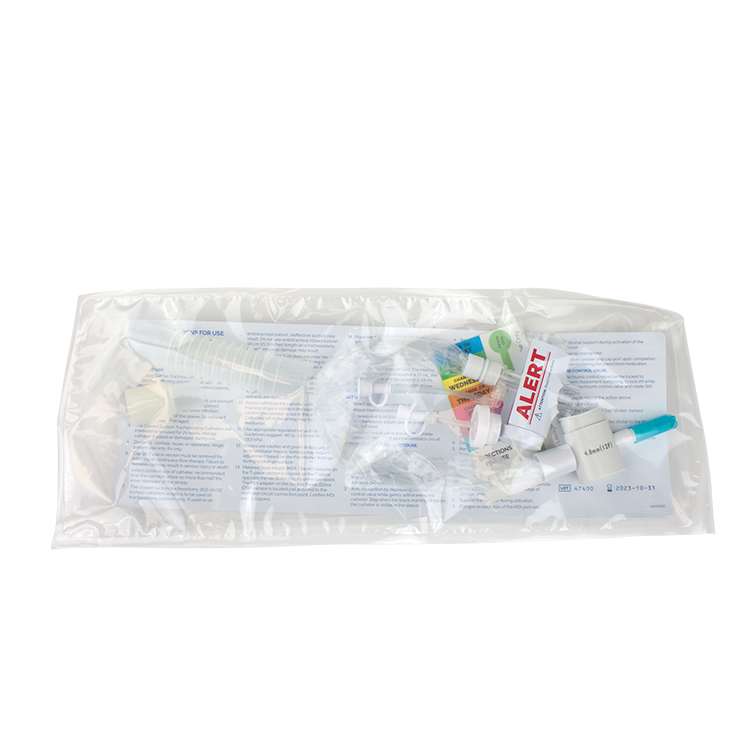 closed suction tracheal catheter w t piece 10fr