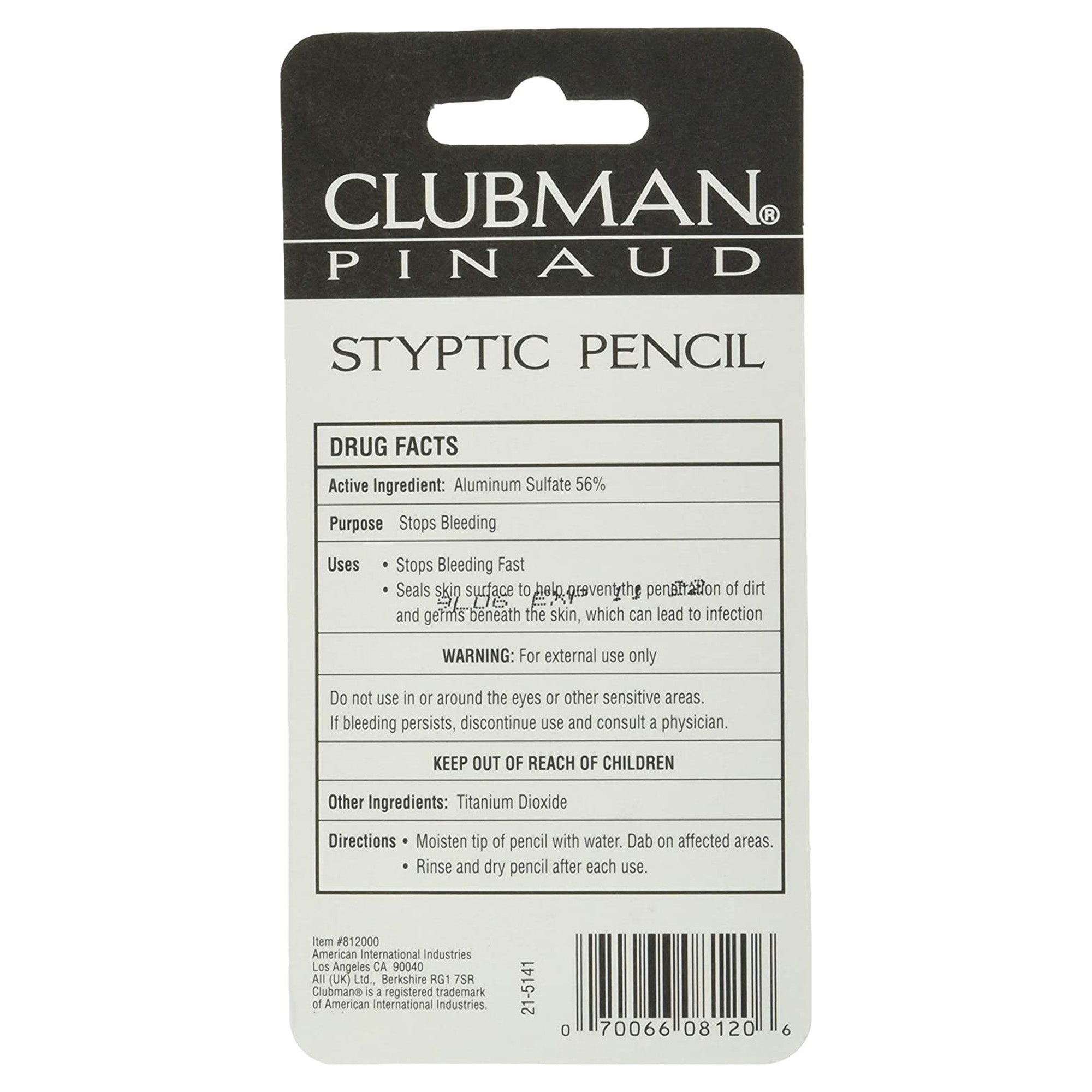 clubman styptic pencil clubman styptic pencil mk738535ea