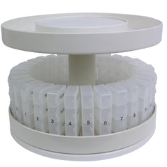 Revolving Medicine Center W/31daily Pill Compartments