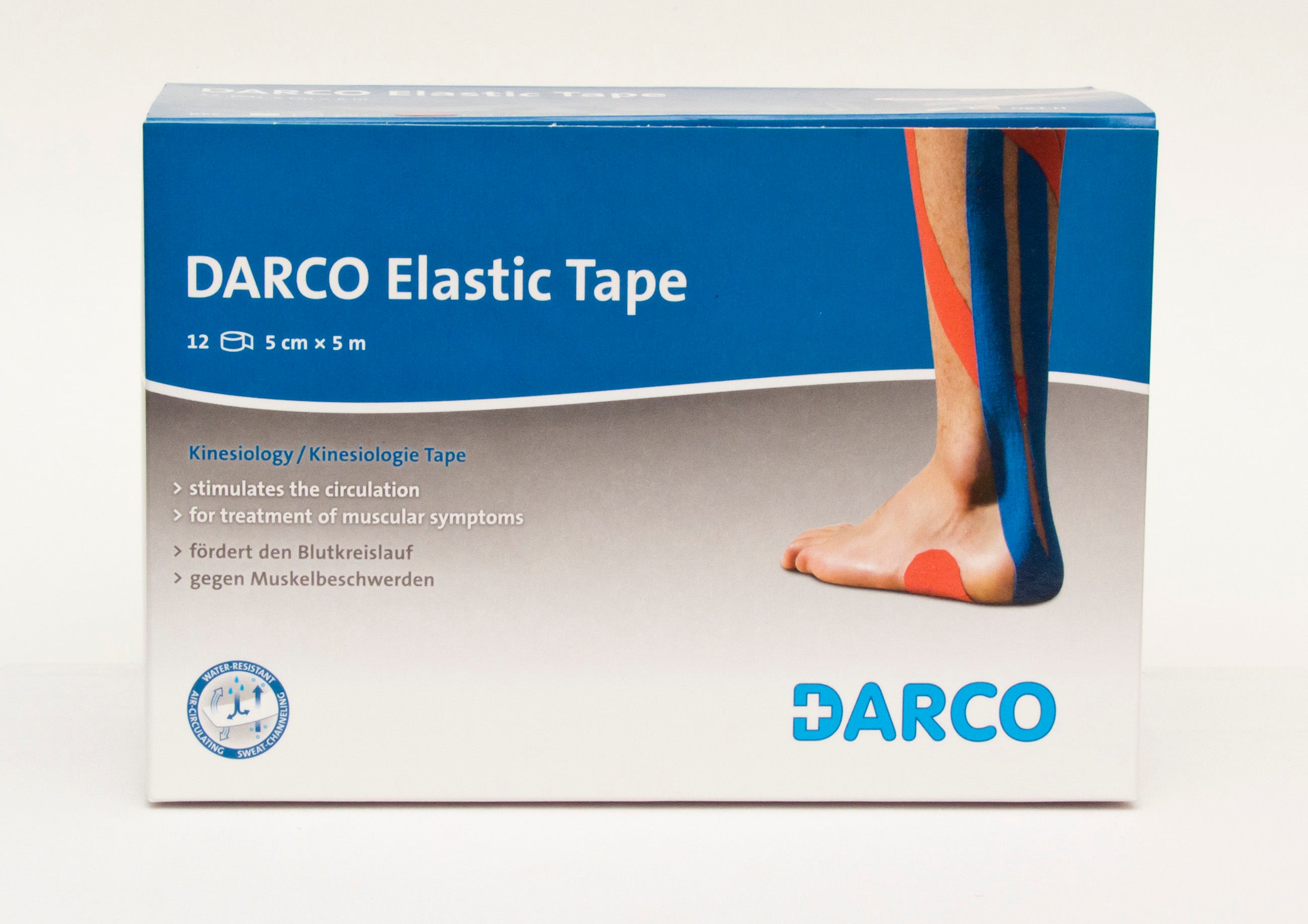 Kinesiology Tape  2  x 15ft Black