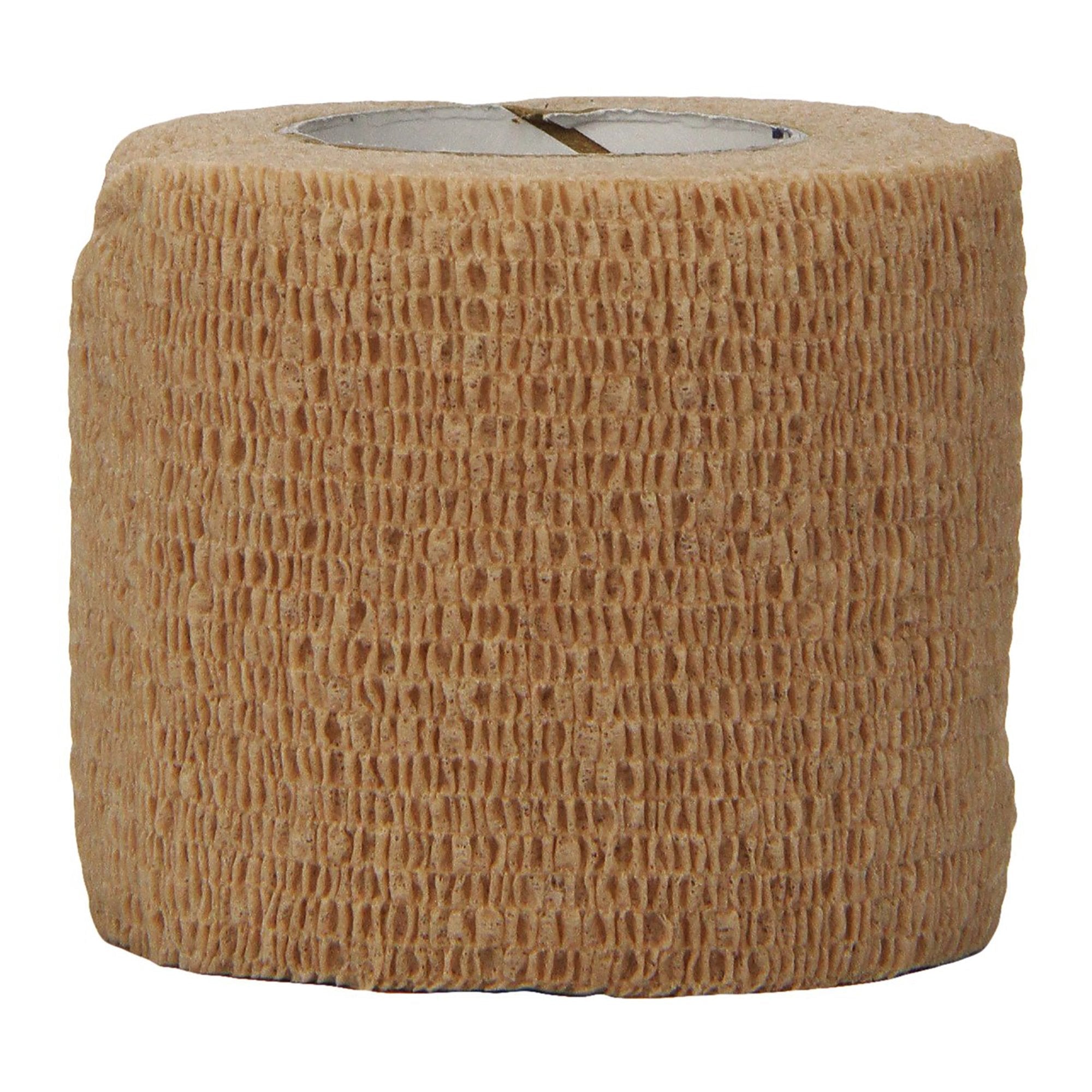 Cohesive Bandage 3M Coban 2 Inch X 5 Yard Self adherent Closure Tan NonSterile Standard Compression