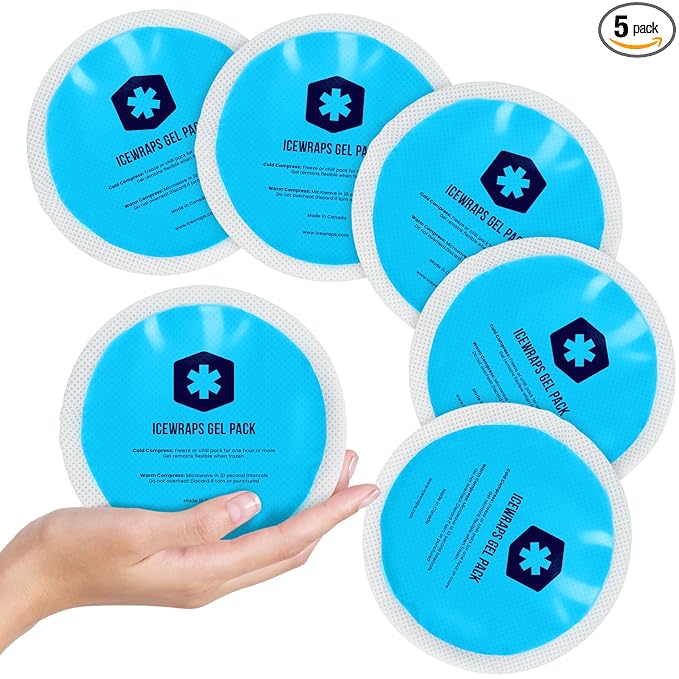 cold pack medico general purpose 4 inch diameter fabric plastic gel reusable packaging type case